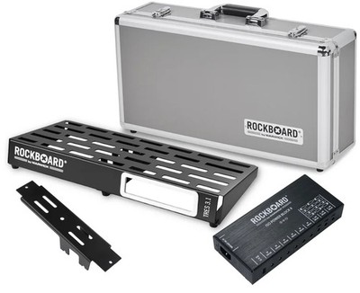 RockBoard by Warwick Tres 3.1 Pedalboard - 20.54 inches x 9.29 inches with