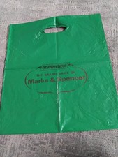 Vintage bundle of plastic carier bags x 4 - Marks & Spencers, Next, Past Times