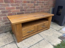 Next Home  Oak TV Unit with Storage