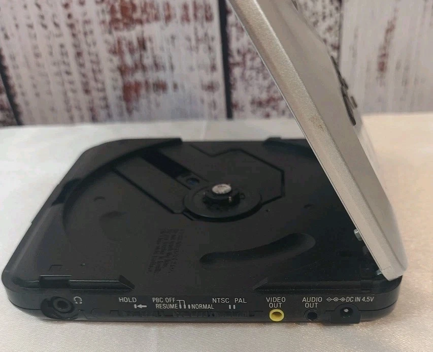 Reproductor de CD de video portátil Panasonic SL-VP30 VCD CD disco compacto 2234007 -probado Foto 4 de 4