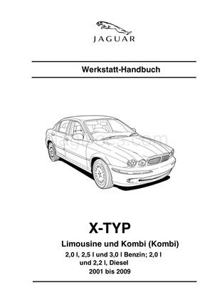 Jaguar X- Type Werkstatthandbuch auf Deutsch