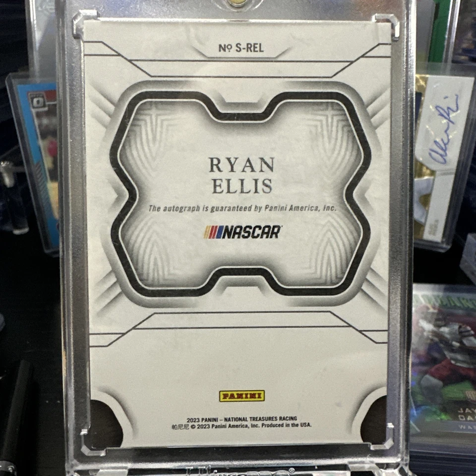 2023 Panini National Treasures Signatures Ryan Ellis #S-rel/25 (AU) - Image 2 of 4