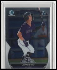 2023 Bowman #BCP-77 Juan Brito Chrome Prospects