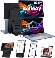 Aefieoy S13 15.6" Portable Monitor FHD 1080P IPS 60Hz USB-C HDMI Detachable