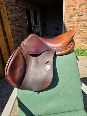 17  Meyer Selles Act 1 Saddle *Shoulder Freedom Panels* *Full Calf Leather*