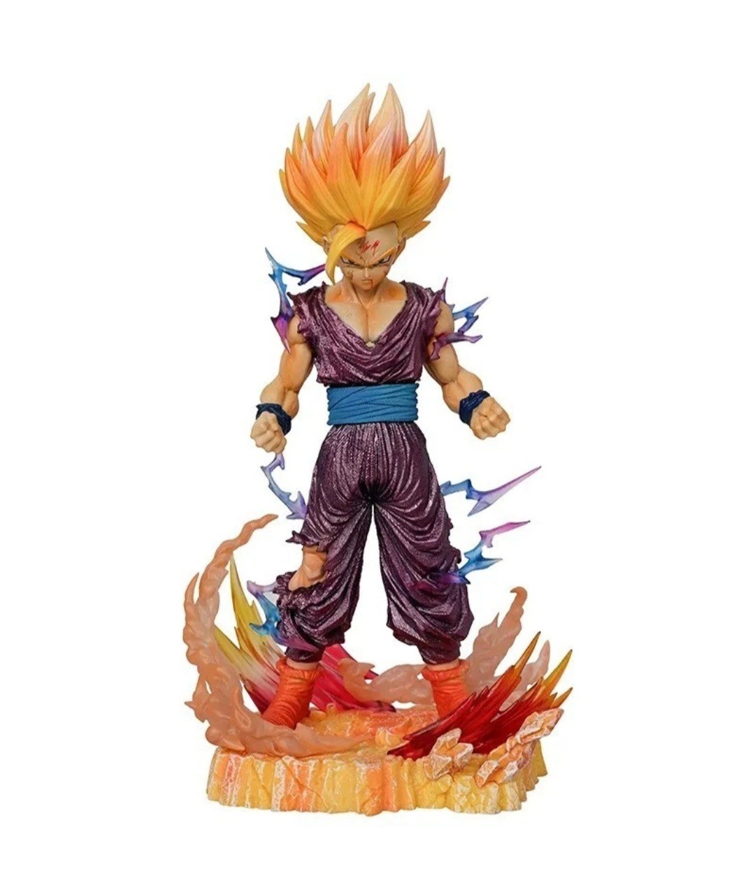 Son Gohan Super Saiyajin Dragon Ball Figura Coleccionista Anime Figura Coleccionable 25cm Nuevo