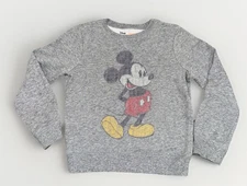 Disney Mickey Mouse Kid Sweatshirt  Sz 7X, Classic Grey, Jumping Beans Brand
