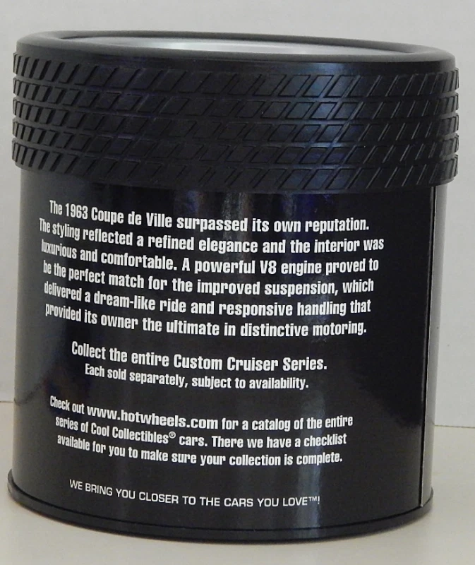 '63 Cadillac Coupe De Ville Hot Wheels Escaparate Custom Cruiser Limited 7000 Foto 4 de 4