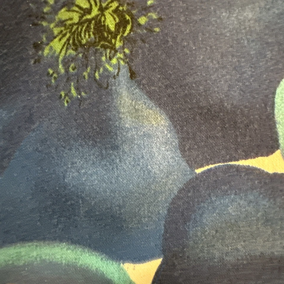 Pantalones capri de mezclilla elásticos con estampado floral azul Guess Jeans de colección de EE. UU. Foto 4 de 4