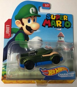hot wheels luigi car