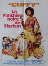 COFFY - PAM GRIER / BLACKSPLOITATION / SEXY WOMAN - ORIGINAL FRENCH MOVIE POSTER