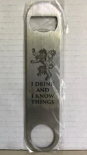 HBO Game of Thrones Metal Bottle Opener Culture Fly 2019