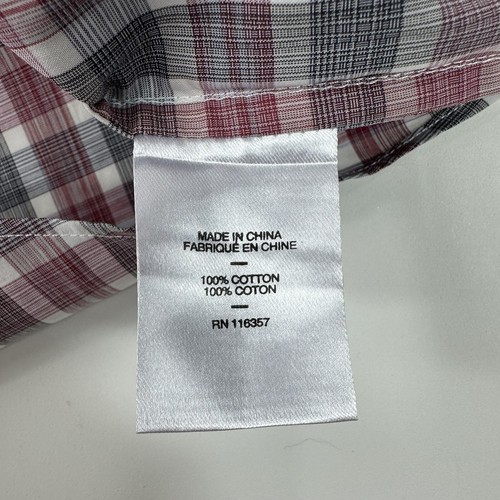 Zachary Prell Shirt 2XL Long Sleeve Button Down Plaid Men NWT - Picture 9 of 13
