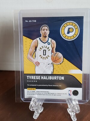 2021-22 Panini Revolution Tyrese Haliburton Autograph Auto #AG-THB