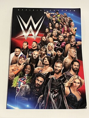  WWE Official 2017/18 Program - Includes Raw, Smackdown, and 205 LIVE Superstars
