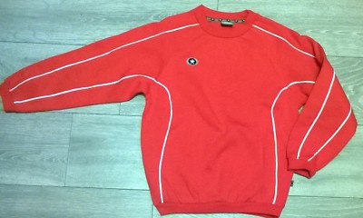 Prostar Sport Training Sweatshirt Track Top Herren ältere Jungen Jugendliche rot Small