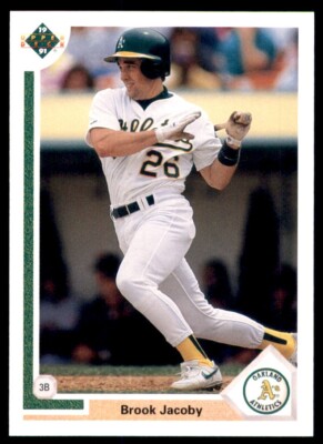 1991 Upper Deck Final Edition #78F Brook Jacoby
