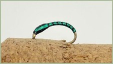 Crisp Packet Buzzers, 6 Pack Green Crisp Epoxy, Choice of Sizes, For Fly Fishing