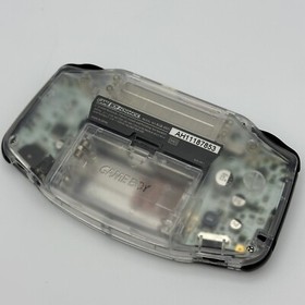 Nintendo Game Boy Advance GBA iPS V2 Backlight Backlit LCD Console Clear & Black