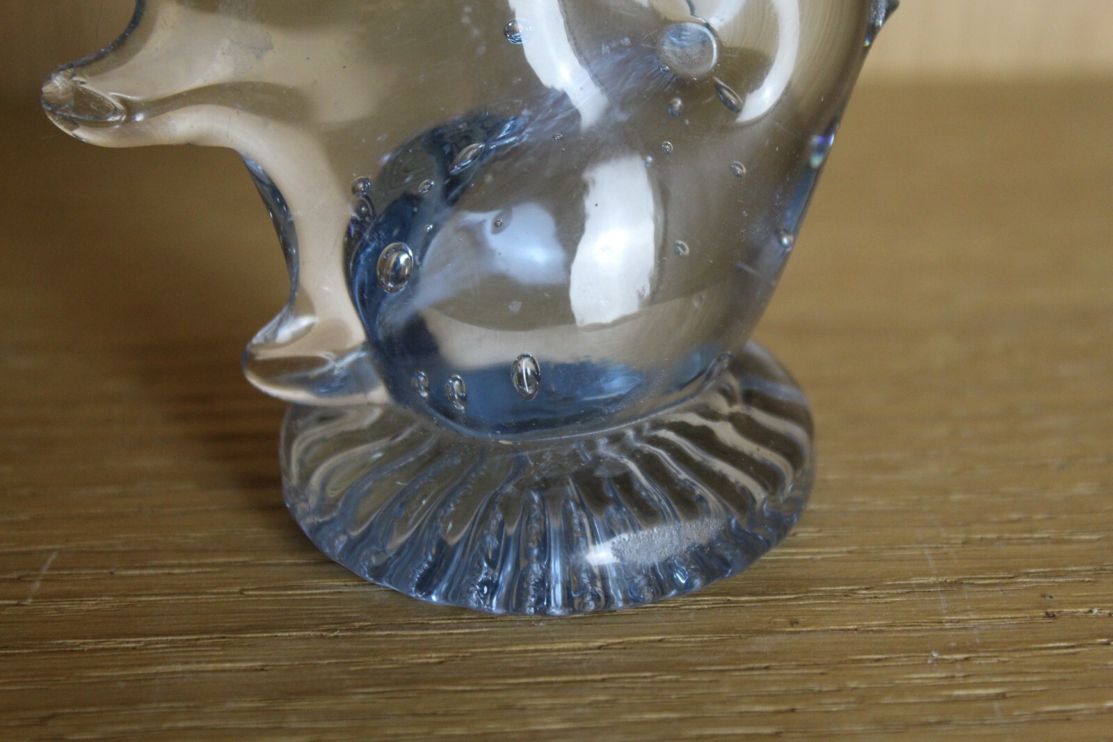 Pale blue Murano style vintage glass fish eBay