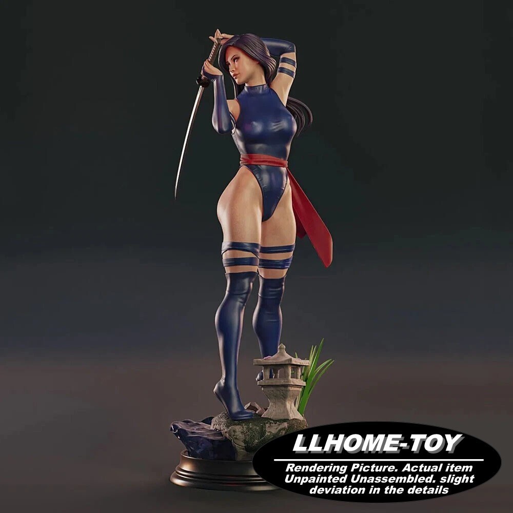 Psylocke 1:4 Resin hot Model Kit Unpainted 3d Printed GK Statue Figure gift