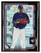 2015 Bowman Chrome Prospects Asia Black Ref #BCP94 Jairo Labourt