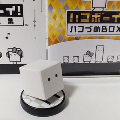 Hako Boy Hakozume BOX Nintendo 3DS Game Software + Qbby Amiibo