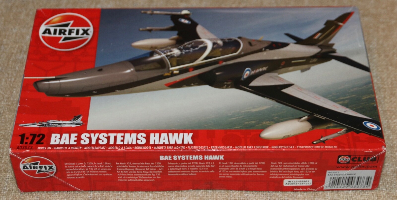 AIRFIX BAE SYSTEMS HAWK (A03073) - NEW IN SEALED BOX