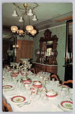 #ad #ad St. Louis Missouri Campbell House Museum Dining Room Chrome Postcard Unposted $4.75