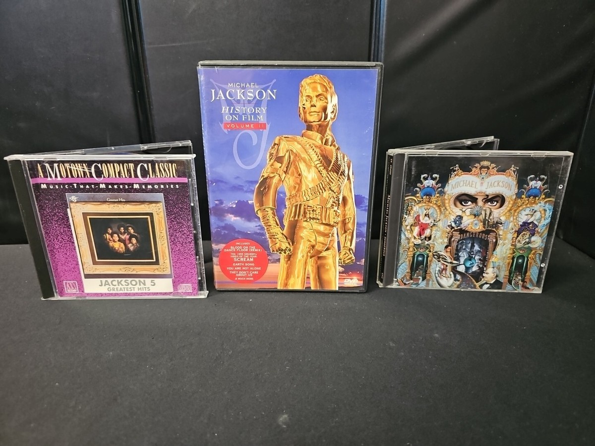 Michael Jackson History On Film Vol. 2 + Dangerous + JACKSON 5