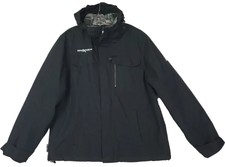 Zero Xposur ~Mens Size L~ Black Zip Front Dra...