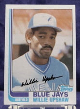 1982 Topps #196 - Willie Upshaw - Toronto Blue Jays - Near Mint