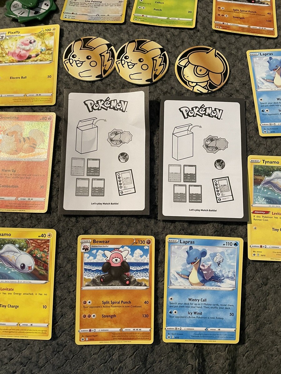 McDonald's Pokémon Lot 16 Cards! Plus 3 Boxes 2 Manuel's And