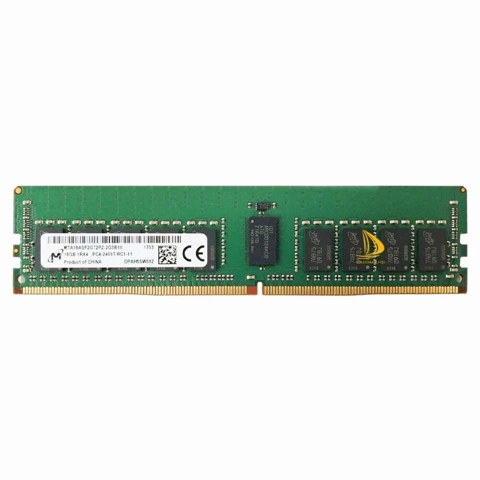 4x 16GB Micron 1Rx4 PC4-19200 DDR4 2400Mhz 288Pin DIMM ECC REGISTERED Memory RAM - Image 2 of 4