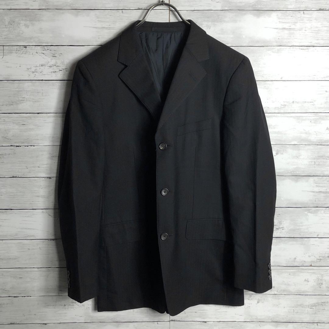 GUCCI Tailored Jacket Wool Black Men's Size 46 From Japan GUCCI Tailored Jacket Wool Black Men's Size 46 From Japan