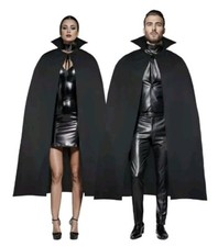 Black Vampire Cape, Cosplay Accessory for Adults, by Way to Celebrate