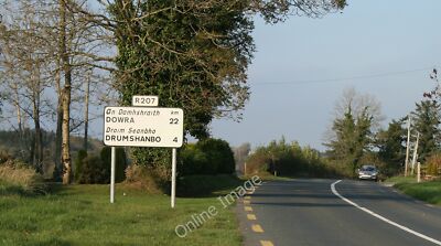 Photo 6x4 The road to Drumshanbo, County Leitrim Bellanaboy The R207 leav c2007