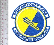 Military Band US Air Force USAF 561st Air Force Alumni No Tariff