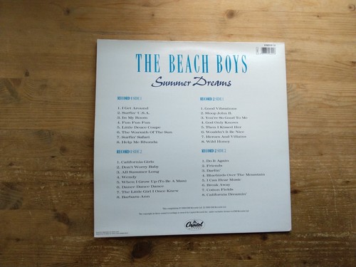 The Beach Boys Summer Dreams EX 2 x Vinyl Record Album EMTVD51 1990 Compilation - Picture 3 of 5