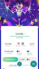 Lunala - Pokémon Go - Trade 1 mill stardust-...