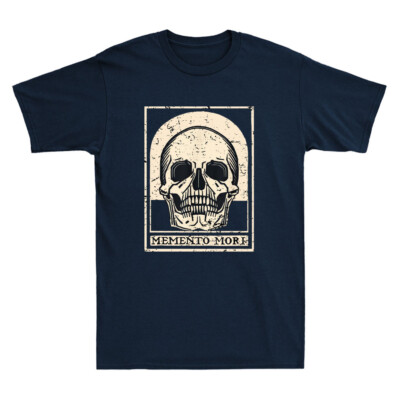 Memento Mori Stoicism Philosophy Philosopher Vintage Men's Short Sleeve T-Shirt