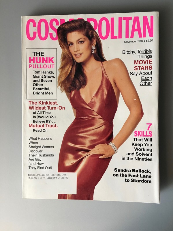 Vintage Cosmopolitan Magazine November 1994