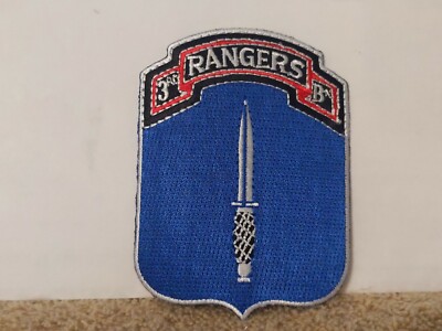 3rd Ranger Battalion Reunion Patch 3 1/2 x 2 1/2 inches | eBay