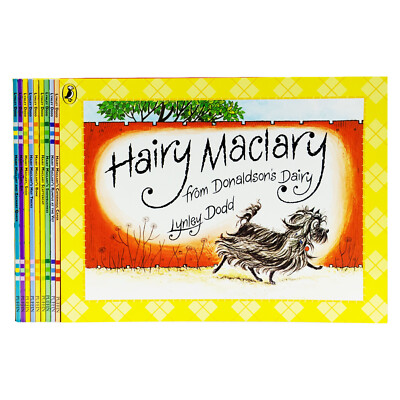 Hairy Maclary and Friends by Lynley Dodd 10 Books Set - Age 3+- Paperback