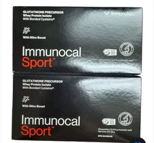 Immunocal Sport  with Nitro Boost   Glutathione Precursor Immunotec 2 Boxes