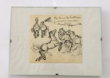 Bozzetto Originale Di Giulio Falzoni