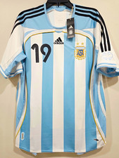 adidas 2006 Argentina Official Licensed Messi Soccer Jersey Men's Medium