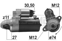 ERA 220955A Starter, Anlasser FüR Mini Mini (R56)