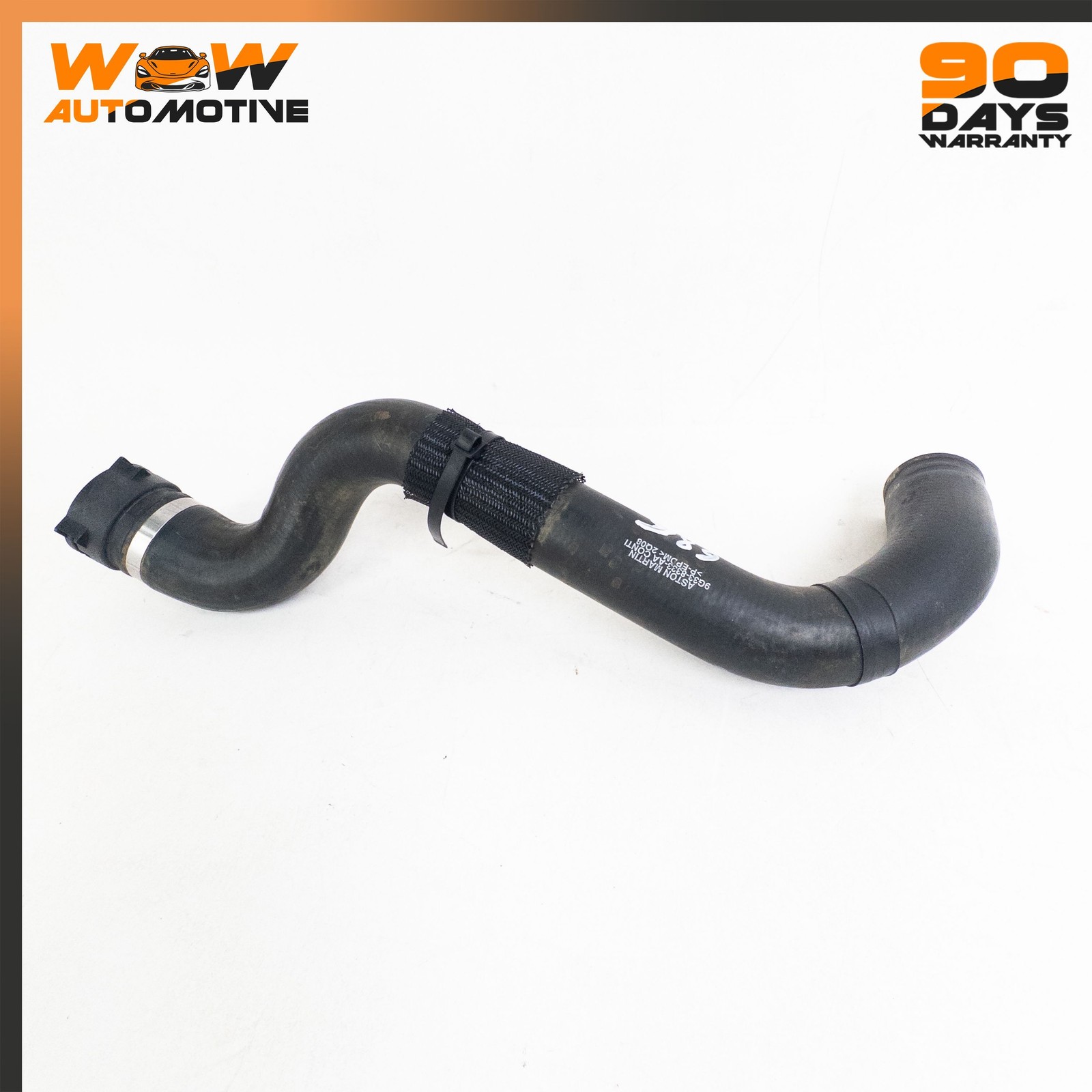 06-16 ASTON MARTIN V8 VANTAGE 4.7L HOSE PUMP OUTLET COOLANT RADIATOR SET OEM