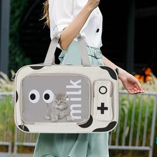 Pet Carrier Cat Travel Bag Portable Soft Sided Comfort Case w/ Shoulder Strap